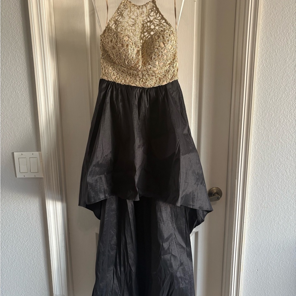 B Darlin Cream Formal Dress